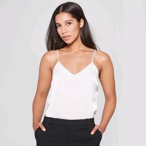 Off White Cami Blouse